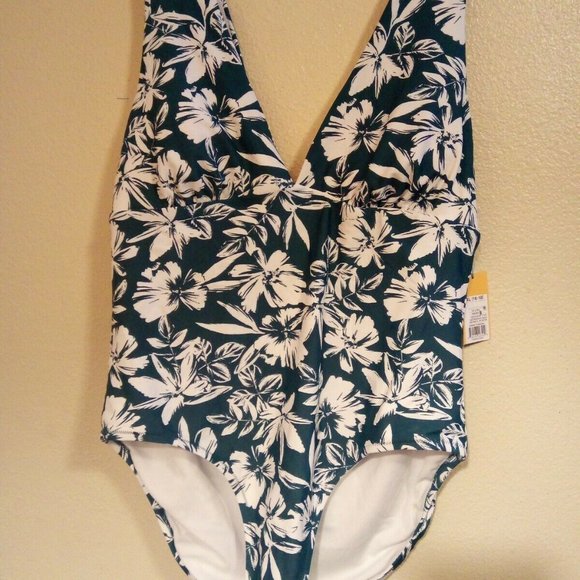 Kona Sol Swim Kona Sol One Piece Swimsuit Blue Floral Poshmark